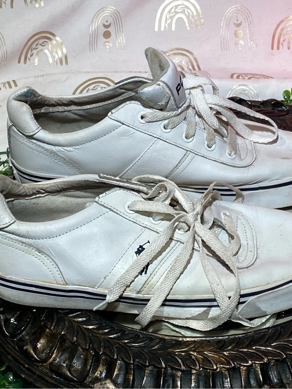 Polo by Ralph Lauren White Men's Sneakers